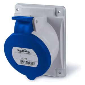 BASE IP44 2P+T 32A 200-250V 6H