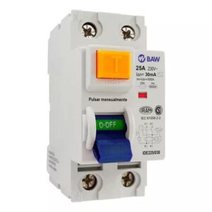 INTERRUPTOR DIFERENCIAL 2P 25A 30MA ''AC''