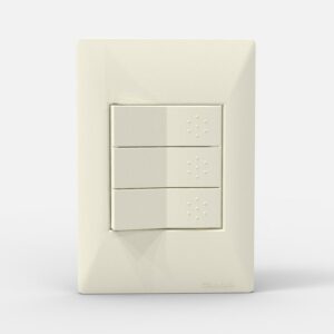 TAPA 3 MODULOS SIGLO XXII BLANCA