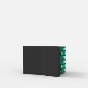 MOD.PULSADOR, TECLA CUADRUPLE, BAUHAUS - GRIS