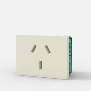 MODULO TOMA CON POLO A TIERRA 20A.