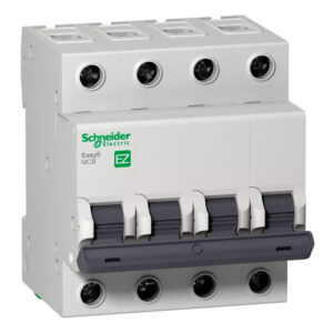 INTERRUPTOR TERMOMAGNETICO E9 4X20A 4,5KA