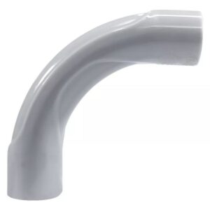 CURVA PARA CAÑO ELÉCTRICO GRIS Ø40