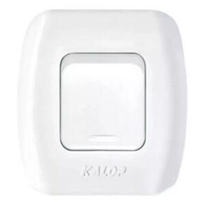 TEKNA PULSADOR BLANCA