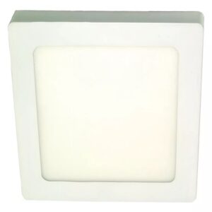 ARTEF. LED 6W CUAD. 120X120MM SOBREP 6500K