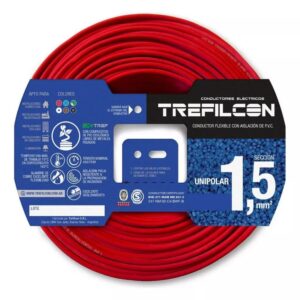 CABLE UNIPOLAR NORMALIZADO 1,5 MM ROJO