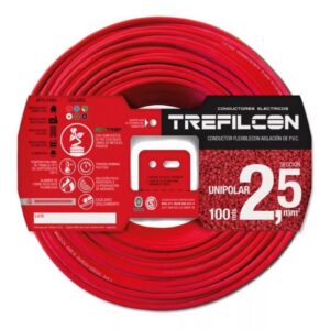 CABLE UNIPOLAR NORMALIZADO 2.50 MM ROJO