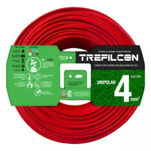 CABLE UNIPOLAR NORMALIZADO 4 MM ROJO
