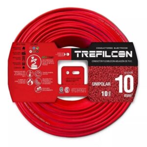 CABLE UNIPOLAR NORMALIZADO 10 MM ROJO